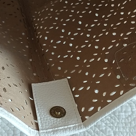 Sack's Fifth Avenue Perforated Floral Cutouts Tote - Picture 5 of 9